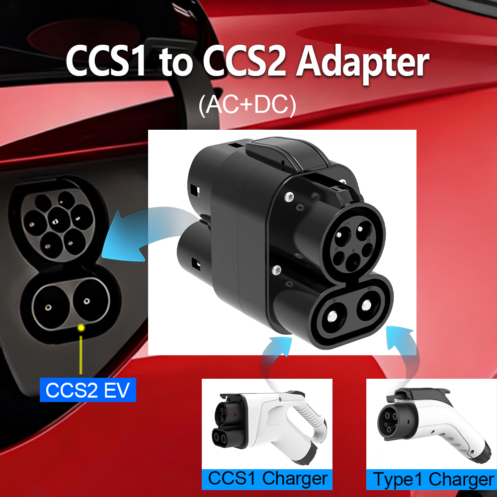 Адаптер CCS1 на CCS2 для элект – обзор и цена Ccs2 To Ccs1 Fast Charge Adapter 250Kw