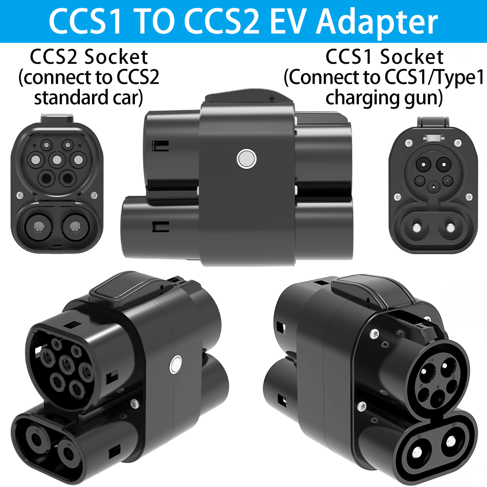 Адаптер CCS1 на CCS2 для элект – обзор и цена Ccs2 To Ccs1 Fast Charge Adapter 250Kw