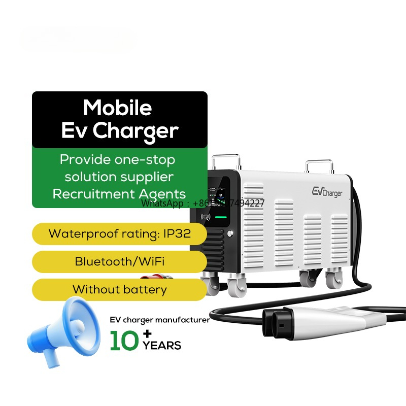 Портативная зарядная станция C – обзор и цена Portable Dc Fast Charger 20Kw Ccs2